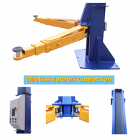 Heavy Duty Two Post Lift 8T 10T Système à distance sans fil IP54 Palan de voiture étanche 380V Pompe hydraulique allemande triphasée