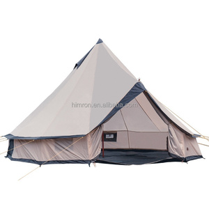 <span class=keywords><strong>Tente</strong></span> <span class=keywords><strong>de</strong></span> camping d'extérieur haut <span class=keywords><strong>de</strong></span> gamme en tissu Oxford 4M 210D, imperméable, grande <span class=keywords><strong>tente</strong></span> pyramidale mongole, <span class=keywords><strong>tente</strong></span> indienne à vendre - Product Image 2