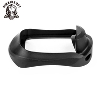 Adaptateur de base de poignée Magwell en alliage d'aluminium B050 pour G17 Gen3 Gen4, ajustement tactique de précision, rechargement amélioré, accessoire léger