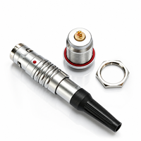 Conector UHUB Serie FGG K 1K de 12 Pines, Resistente al Agua, Autoblocante, para Sistemas de Control Robótico