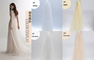 Özel amerikan tül kumaş nefes naylon İsviçre <span class=keywords><strong>Net</strong></span> yumuşak örgü tarzı çocuk giyim gelinlik sahneler dekorasyon - Product Image 4