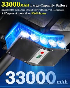 500W/1000W/1500W High Lumen <b>LED</b> IP65 ABS <b>Motion</b> <b>Sensor</b> Solar Powered Waterproof Road Security Outdoor Street <b>Light</b> Plastic - Product Image 4
