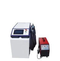 Machine de soudage laser fibre portable 2000W 3-en-1 intégrée pour découpe, nettoyage et détartrage de métaux (fer, cuivre, laiton, alliages)