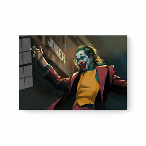 Unique Printed Canvas <b>Art</b> Abstract <b>Joker</b> Gift for Movie Fans <b>Art</b> Deco Panel Hanging Wall <b>Art</b> - Product Image 2