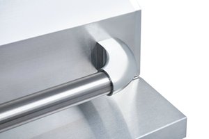 Bếp nướng gas bằng thép không gỉ <span class=keywords><strong>4</strong></span> lò đốt cao cấp, gấp gọn được, dùng trong nhà ngoài trời, xe đẩy nhà bếp bằng kim loại, kiểu Hàn Quốc, dùng để nướng/chiên - Product Image 6