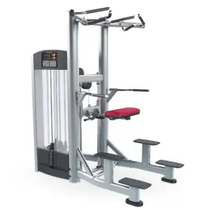 Best Gym Machine In China Commercial Pin Loaded Dip/Chin Assisted Chin Pull Up Machine for Body Building