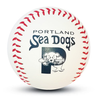 Logo personnalisé/Couleur/Design Matériau PVC synthétique de 9 pouces Noyau dur Cokr au centre Balle de baseball blanche