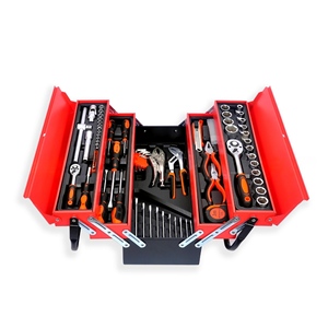Kit d'outils combinés pour voitures, motos, vélos, clé à cliquet en acier au carbone dans un coffret rigide, personnalisable OEM - Product Image 2