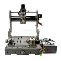 Mini machine à graver le bois cnc, travail du bois, 3040 4030, 4 axes usb, graveuse de pcb, acrylique, caoutchouc