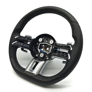 <span class=keywords><strong>Volant</strong></span> Mercedes-Benz <span class=keywords><strong>AMG</strong></span> : Mise à niveau du modèle ancien vers le nouveau pour les classes A, B, C, E, CLS, GLC, GLE, GLS, GLA, CLA, GLK - Product Image 4