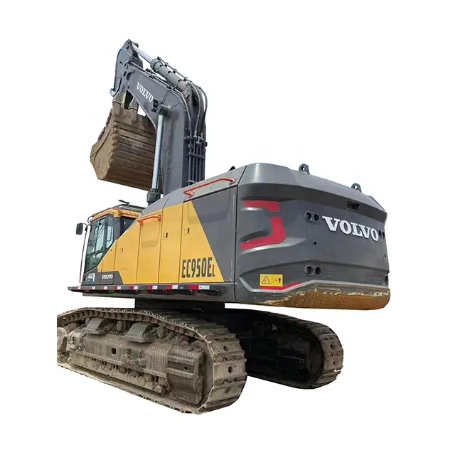 Digunakan 95 ton Volvo industri berat 950 crawler excavator peralatan berat mesin konstruksi ekskavator untuk dijual harga rendah