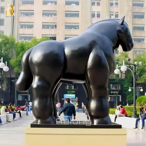 Gran oferta, diseño Popular, bronce, Fernando <span class=keywords><strong>Botero</strong></span>, estatua <span class=keywords><strong>de</strong></span> <span class=keywords><strong>caballo</strong></span> gordo, escultura para Decoración - Product Image 5