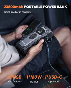 <span class=keywords><strong>BUTURE</strong></span> BETA06 150PSI Compresseur d'air tout gaz et 10L Diesel Power Bank 12V 4000A Auto Battery Booster Portable <span class=keywords><strong>Car</strong></span> <span class=keywords><strong>Jump</strong></span> <span class=keywords><strong>Starter</strong></span> - Product Image 3