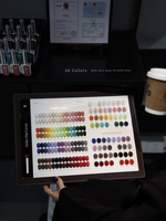 Kit de Blanchiment des Ongles 60 Couleurs Muya – Adhésif Solide pour Nail Art, Résine Écologique Longue Durée