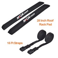 Support de toit souple de haute qualité, sangles en acier inoxydable pour voiture de kayak, amovible pour planche de surf