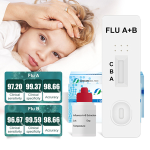 Kit de test rapide combiné antigène pour le virus respiratoire <span class=keywords><strong>syncytial</strong></span>, le coronavirus et la <span class=keywords><strong>grippe</strong></span> pour l'analyse pathologique infectieuse - Product Image 3