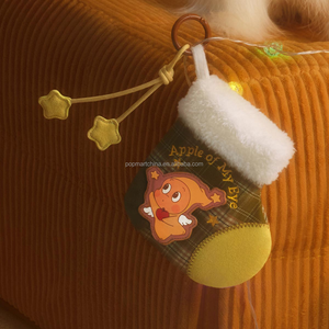 Оригинальная серия POPMART Apple of My Eye: мини-сумочка-сюрприз, брелок <span class=keywords><strong>Labubu</strong></span>, Dimoo, Hacipupu, рождественское украшение, кукла - Product Image 6