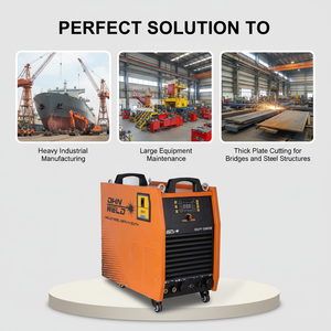 Высококачественный инверторный плазменный резак/сварочный аппарат JUBA CUT-120Z 380В 25/12кВА с КПД 85% для нержавеющей стали, меди, железа - Product Image 4