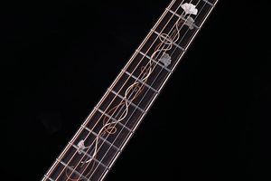 Venta de Fábrica Guitarra Acústica de Madera Maciza Brillante de 41 Pulgadas con Tapa de Abeto, Fondo y Lados de Caoba, Cutaway y Bonita Incrustación de Concha AK-520G - Product Image 6