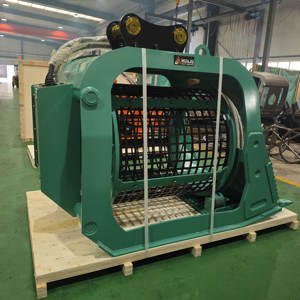 Accesorio de excavadora de fábrica de China Cubo de trituración y cribado de suelo para excavadora - Product Image 3