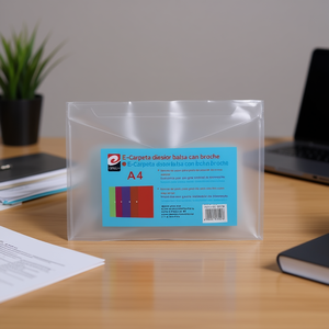 Pochette transparente pour documents professionnels pour enveloppes de papier A4 pour usage professionnel - Product Image 3