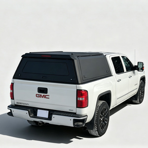 Capot rigide en aluminium sur mesure pour benne de pick-up, type camper shell, pour GMC Sierra 1500 A O <span class=keywords><strong>2023</strong></span> - Product Image 1