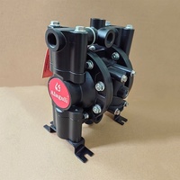 Pompe de process pneumatique à double diaphragme PTFE Alaguli Ala-6688-AL-DN20 pour le traitement de l'eau industrielle, personnalisable OEM