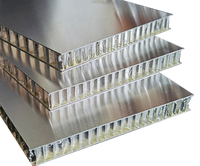 Panneau en nid d'abeille en aluminium sur mesure, ignifuge, insonorisant, pour façade extérieure et intérieure des bâtiments
