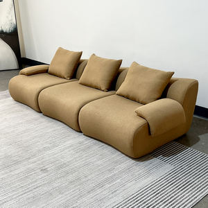 Venta caliente Canape Compresse Modern Convertible Roll Bag Compresión Modular Sofá Set Esponja completa - Product Image 6