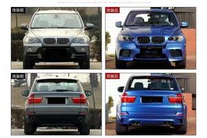 <span class=keywords><strong>E70</strong></span> body kit per 11-13 <span class=keywords><strong>BMW</strong></span> <span class=keywords><strong>E70</strong></span> <span class=keywords><strong>X5</strong></span> aggiornamento a X5M Bodykit <span class=keywords><strong>paraurti</strong></span> anteriore <span class=keywords><strong>paraurti</strong></span> posteriore parafanghi rotondi per sopracciglia - Product Image 4