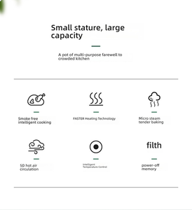 Friggitrice ad Aria con Touchscreen Trasparente e Visibile, Nuovo Modello per Frittura e Grigliate Sane Senza Olio. - Product Image 6