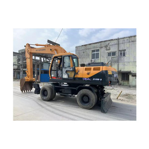 Hyundai r 210w-9 – pelle à roue 21 tonnes d'occasion, fabriquée en corée, pelle à godet d'occasion, robex 210 prix - Product Image 1