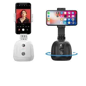 Customized 360-degree Video Head Face Smart Recognition Tracking Gesture Operated Vlog Live Streaming Mobile Phone Holders