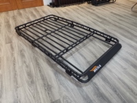 YH-E-024 YUHANG Porte-bagages de toit et panier de toit en fer/acier inoxydable de haute qualité pour Landcruiser/Prado/Patrol/Renegade (Noir)
