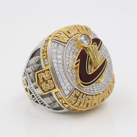 Bague de championnat du monde de basket-ball NBA2016 personnalisée