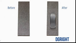 Metallpolier-Abriebfestigkeitsprüfgerät für 130N Trockensand-Gummirad ASTM B611 40-350 U/min 60 Shore-Härte - Product Image 2