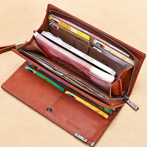 <span class=keywords><strong>Portafoglio</strong></span> <span class=keywords><strong>da</strong></span> <span class=keywords><strong>uomo</strong></span> fatto a mano in pelle di vacchetta di prima qualità <span class=keywords><strong>con</strong></span> aspetto vintage e spazio funzionale per riporre oggetti - Product Image 4