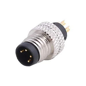 Plug macho fêmea tolo conector circular impermeável IP67 IP68