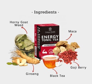 Cinese maschio energia tonica tè naturale a base di erbe degli uomini di energia sessuale sano tè con Maca gelso Ginseng Gojiberry arrapato capra erbaccia - Product Image 3