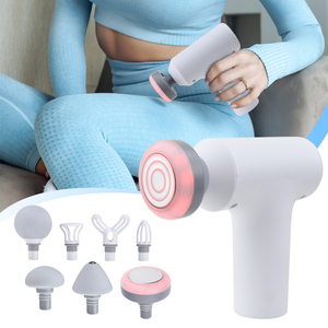 Mini-Massage pistole Faszien pistolen massage gerät Taschen größe Weiße Tiefen gewebe massage gerät zur Muskel entspannung - Product Image 4