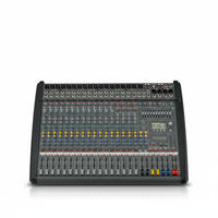 Console de mixage compacte professionnelle PowerMate PM1600-3 à 16 canaux avec amplificateur de classe D 2000W et double DSP