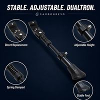 Béquille universelle Carbonrevo Dualtron pour trottinette électrique – Installation facile, durable et résistante à l'usure