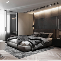 Décoration de maison moderne toute la maison peut être personnalisée sans la lampe principale Type Led linéaire magnétique lumière de piste