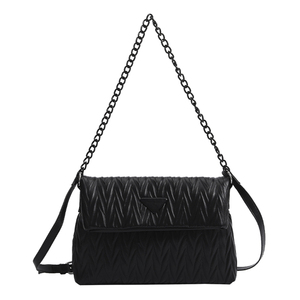Borsa a tracolla a tracolla moda matelasse - Product Image 1