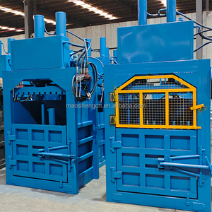 Tái chế rác Baler thủy lực baling máy chất thải vải dọc Baler thiết bị - Product Image 1