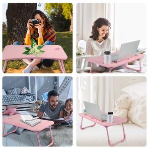Colorful Design Foldable Simple Laptop Table Modern Folding Study Computer Bed Desk <strong>Cama</strong> <strong>Mesa</strong> - Product Image 6