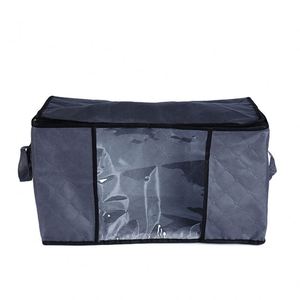 Custom Foldable Clothes Closet Organizer Containers <b>Storage</b> <b>Boxes</b> Bins With Lids Snd Handle - Product Image 4