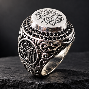 Anillo con relieve para hombre y mujer, estilo vintage, accesorio para el dedo de uso diario - Product Image 5