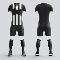 Setelan Jersey Sepak Bola Full-Body 2026 Pria, Pakaian Pertandingan Tim, Perlengkapan Latihan Liga Super Village, Dewasa, Lengan Pendek, Bernapas, Custom Tim