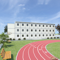 Maison préfabriquée de haute qualité, kits de chalets en bois, maison préfabriquée pour complexe hôtelier, maison préfabriquée Jamaïque
